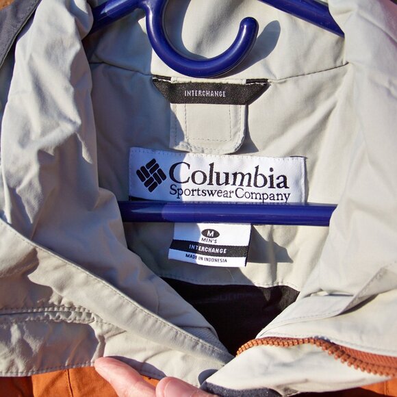 Columbia Men's Hooded Windbreaker, Size M - Picture 5 of 5
